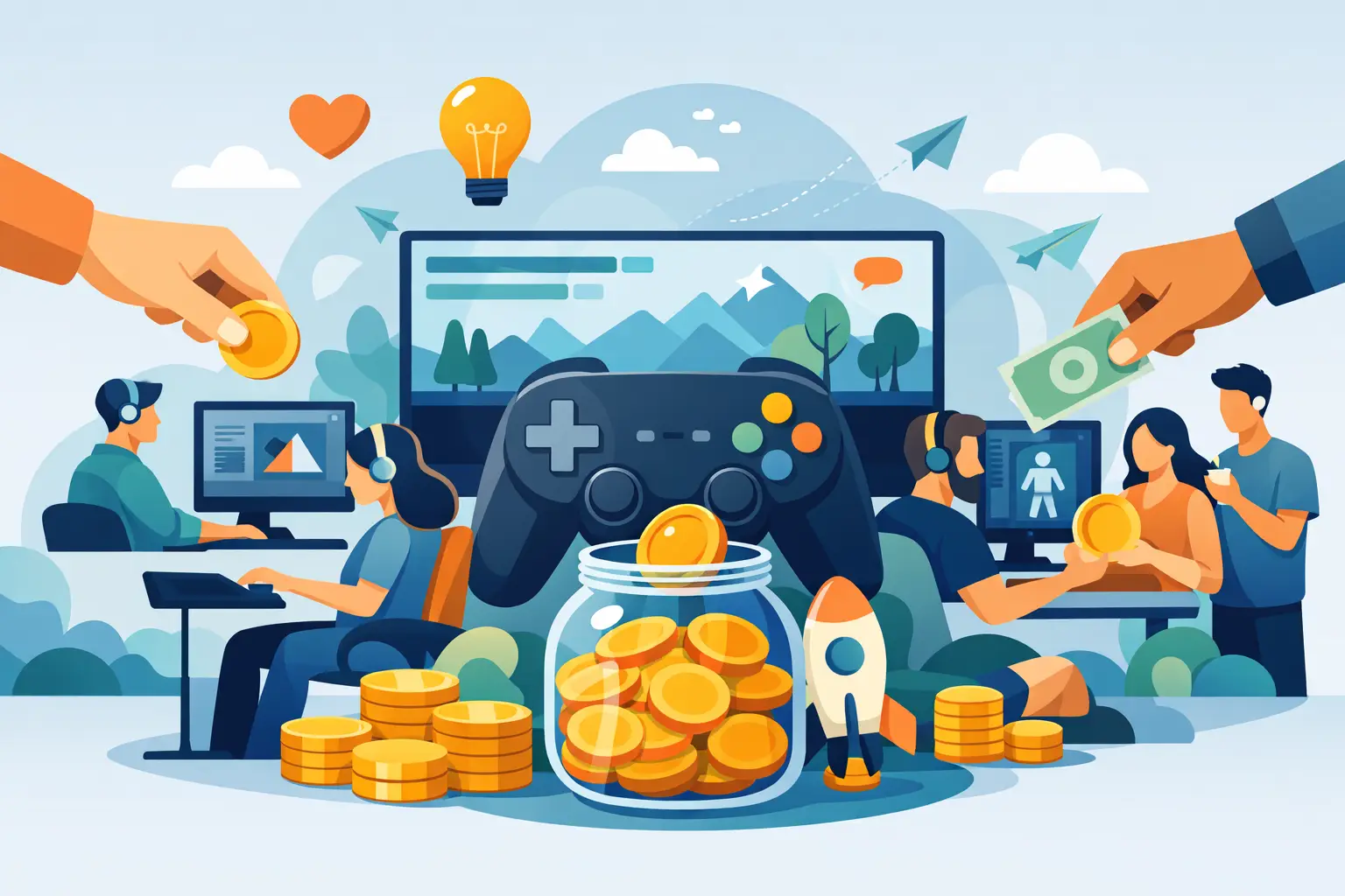 A Guide to Supporter Funded Game Creation