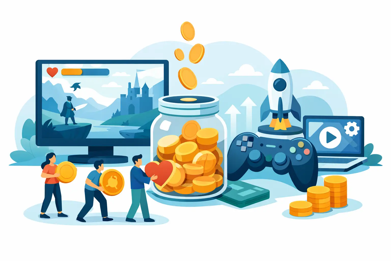 How Fan Funded Games Work