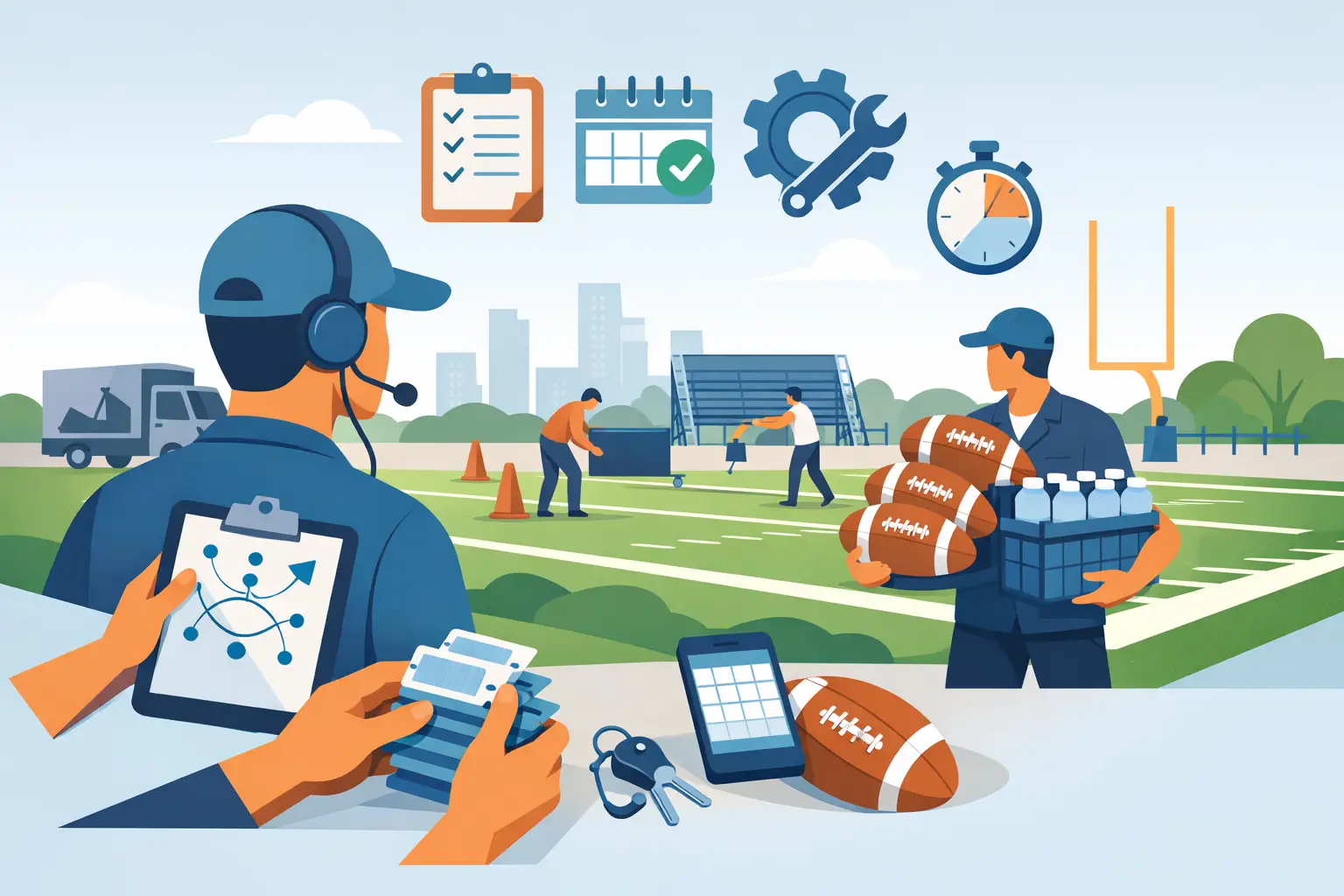 How to Help Make Football Games Happen