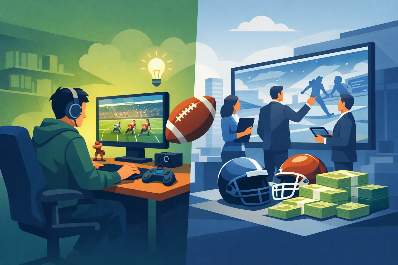 Indie Football Game Versus Publisher Model
