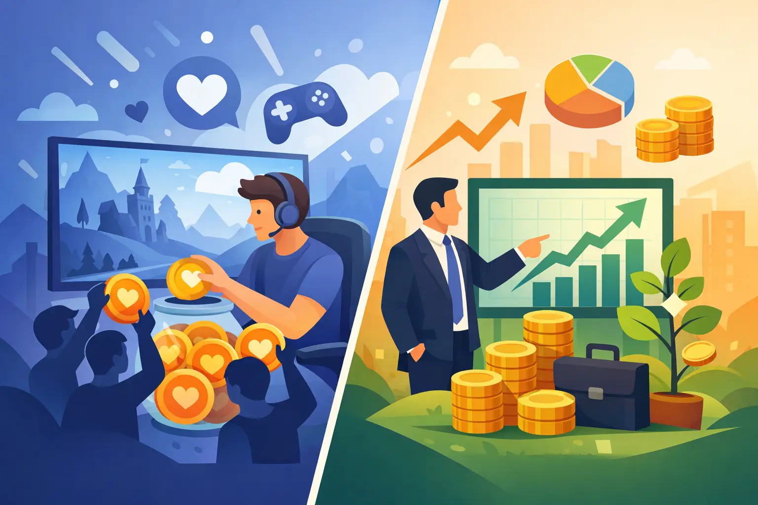 Fan Funded Gaming Versus Investing