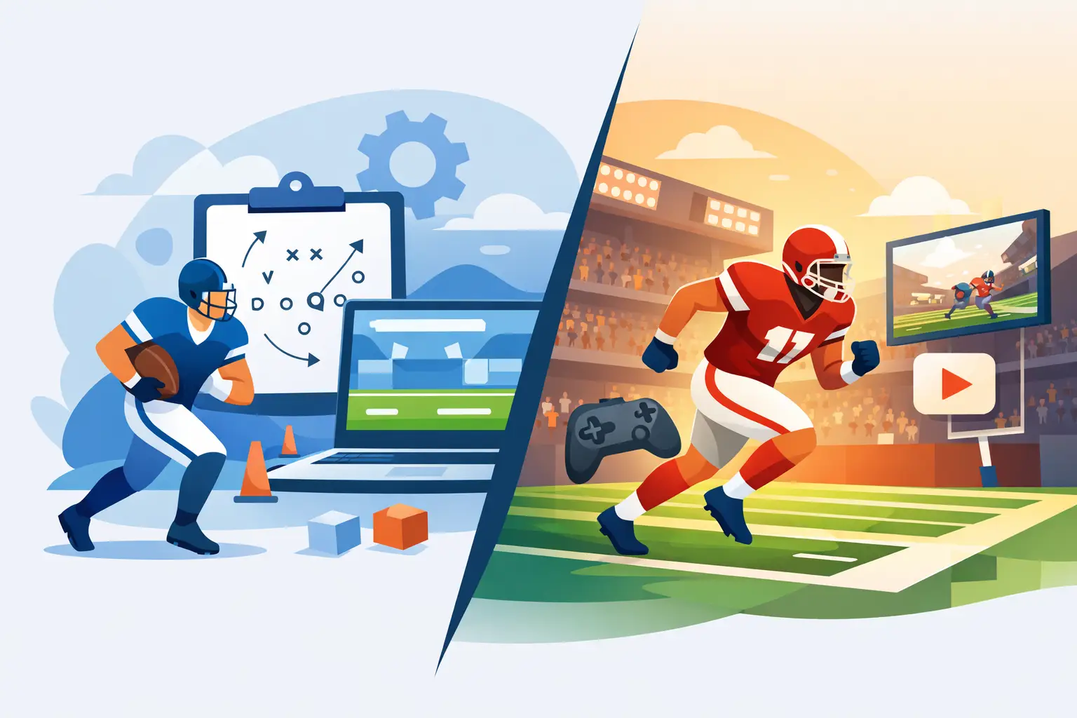 Football Game Prototype Versus Demo Explained