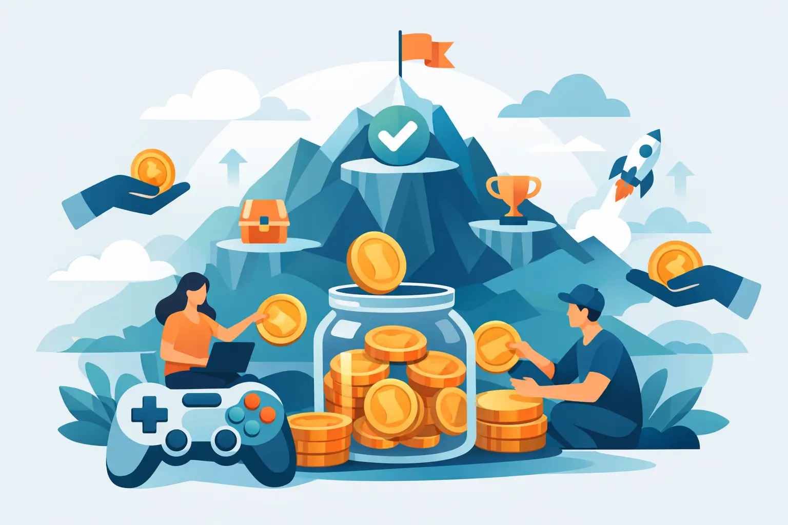 How Supporters Fund Game Milestones Together