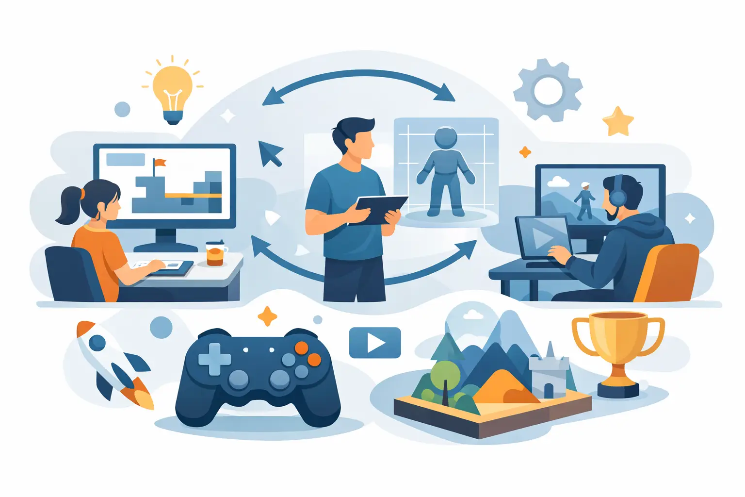 Your Guide to Gameplay Development Stages