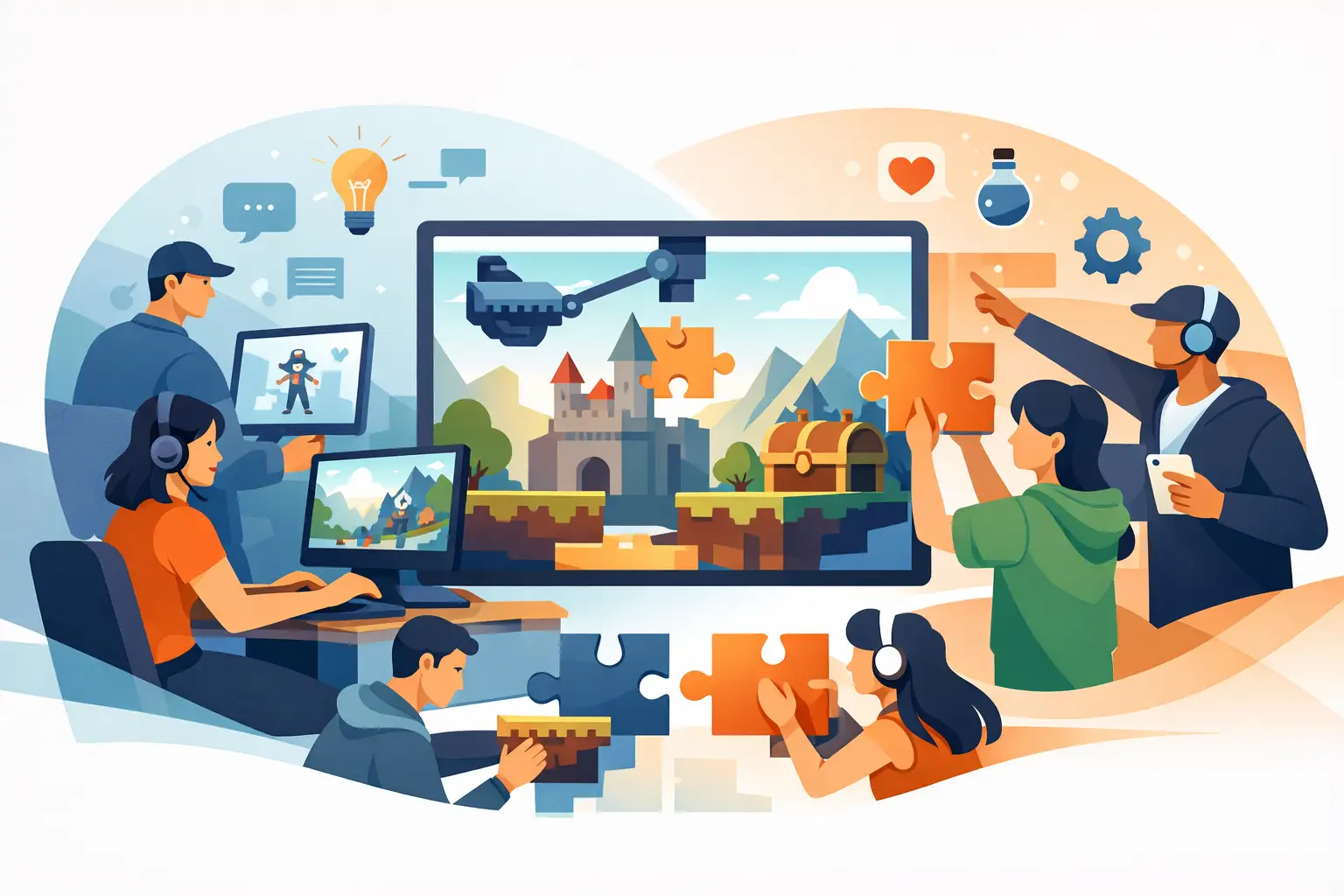 Fan Participation in Game Creation: Build It Together