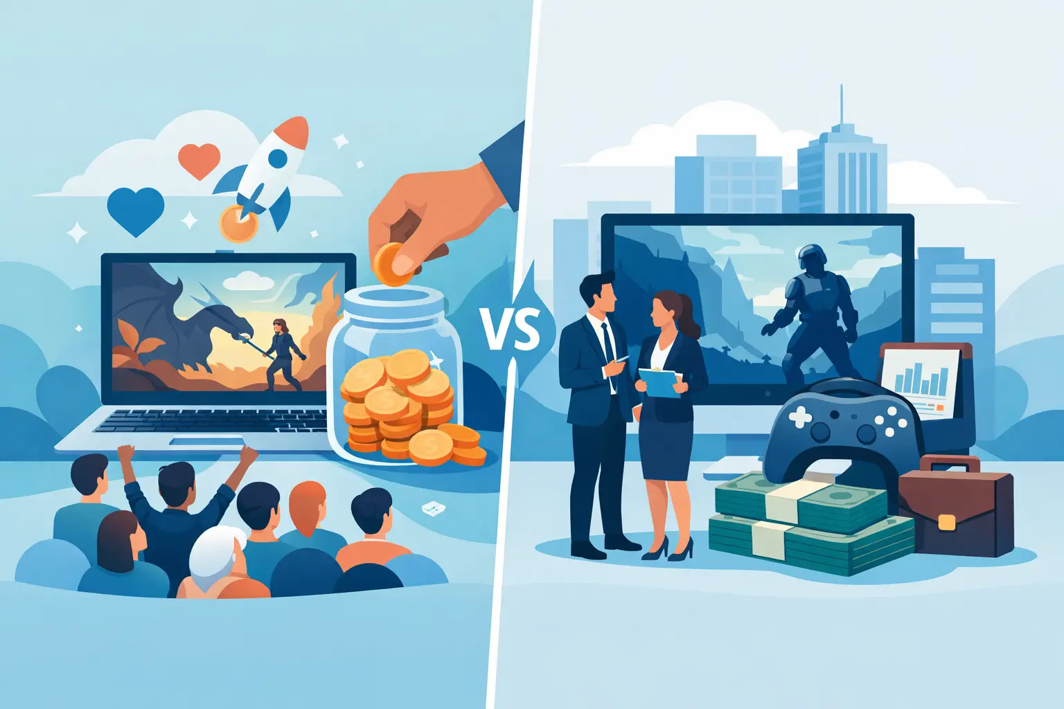 How Fan Backed Games vs Publishers Compare