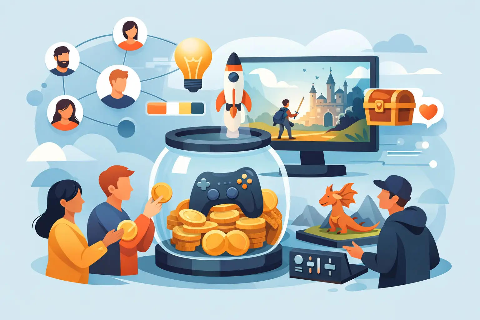 The Future of Fan Funded Games Is Community