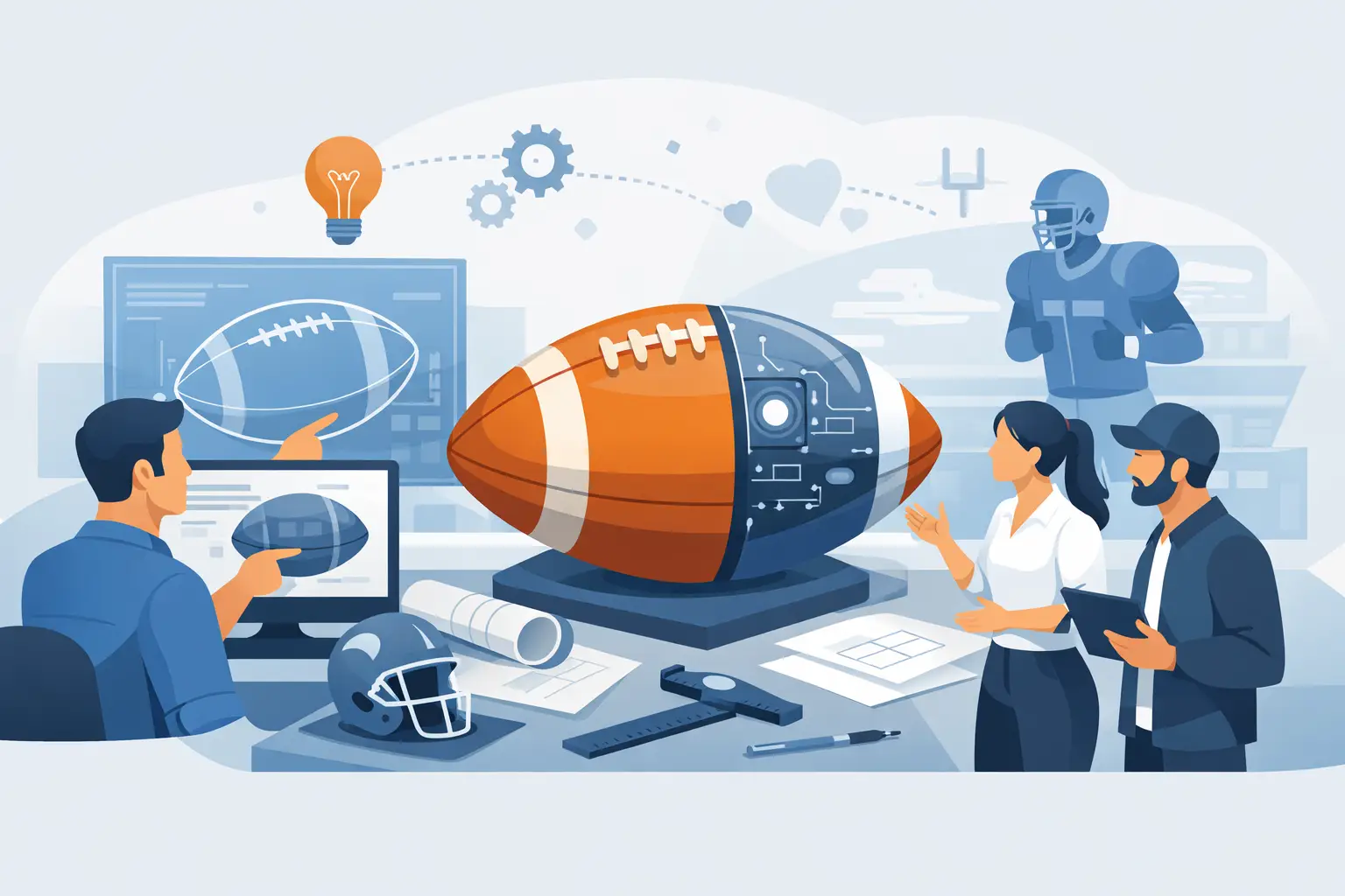 Football Prototype Development Example for Fans